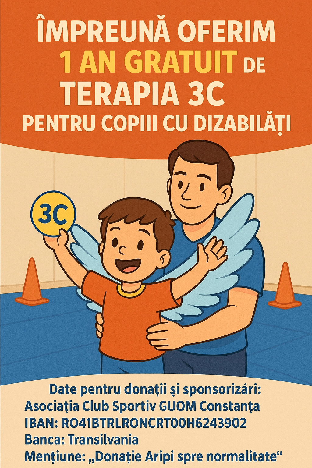 campanie Paul Cojocaru aripi spre normalitate